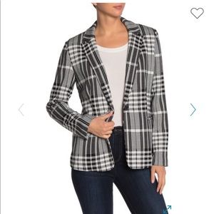 Philosophy Notch Collar Ponte Blazer Jacket US M